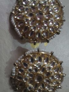 Elegant Kundan Earrings