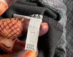 Gray Patterned Pants xxxl