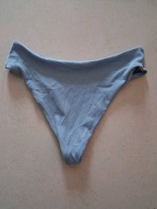 M Baby Blue High Waisted Bikini Bottom