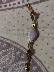 Elegant Women's Watch with Embellishments