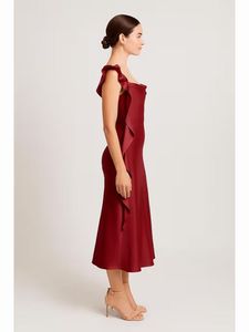 LITTLEBOX Elegant Ruffle Trim Dress