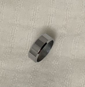 Unisex Silver Toned Band Ring