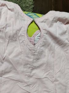 schifli Pink Kurta Set