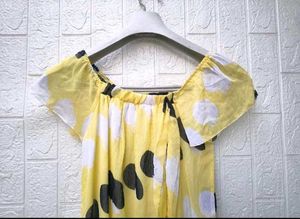 New with tag Korean Pintrest Yellow top