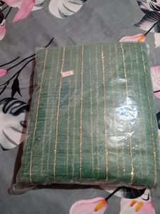 Green And Pink Saree
