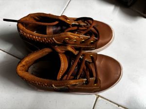 kid Cute Brown Boots