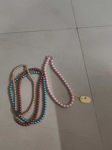 Pearl Beaded Necklaces Fancy