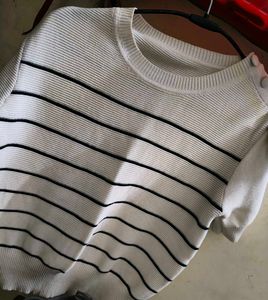 Classic Striped Knit Top