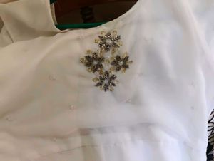 Elegant hand-made Embroidered one piece