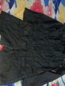Stylish Black Trench Coat