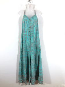Blue Printed Jumpsuit