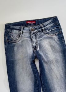 Y2K low rise bootcut jeans