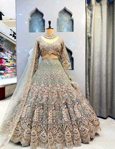 Stunning Embroidered Lehenga Choli