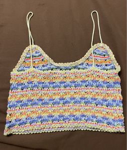 Zara Crochet Cami Top
