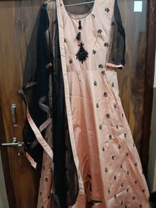 party wear long gown