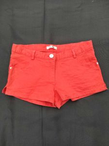 Red Summer Shorts