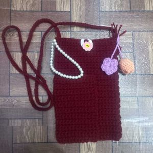 Crochet Cell Phone Bag