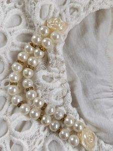 White Lace Short dress😶‍🌫️😶‍🌫️