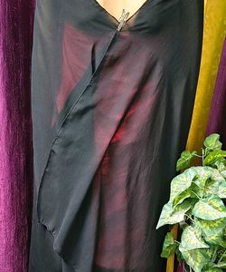 Classic Black Dupatta soft and silk