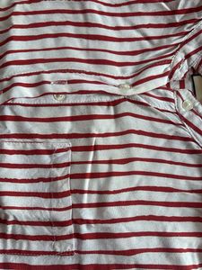 Chic Striped Button-Up Top