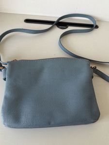 Denim Blue Crossbody Bag