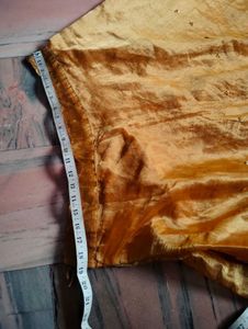 Golden Skirt with Red Border