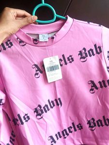 Pink Angels Baby Tee SSS