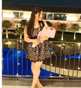 Stylish Leopard Print Mini Dress