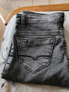 Gray Denim Jeans