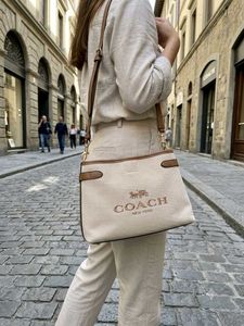 Coach New York Canvas Crossbody Bag