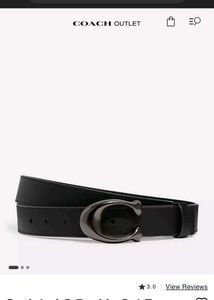 Coach Unisex Belts Premium Stick Exclusive