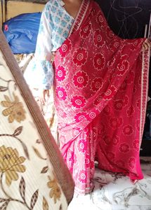 Heavy Multi Sequence Work Saree