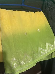 Vibrant Ombre Saree