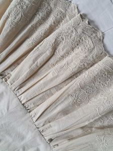 Bohemian Lace Trimmed Dress