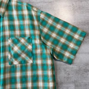 Men's Plaid Short Sleeve Shirt
