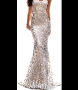 Attractive Fishcut Sequence Dress