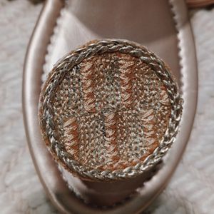 Jaipuri Embroidery Work Slipper