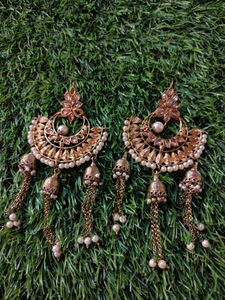 Beautiful Long Partywear Earrings