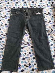 Men's Dark Wash Denim Jeans