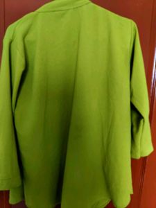 Vibrant Green Co-ord  Set with Elegant Embroidery