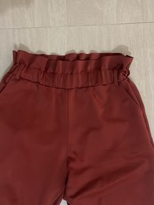High-Waisted Terracotta Pants