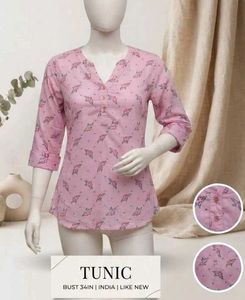 Cute Pink Floral Top