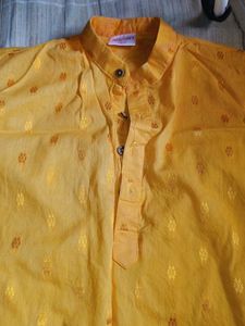 Yellow Kurta Shirt