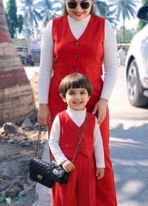 Kids Red Formal Outfit
