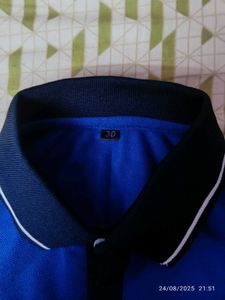 Kendriya Vidyalaya Blue School Uniform T-Shirt
