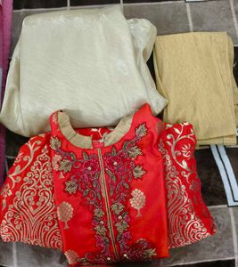 Full Party Wear Suit Sets Size- Large