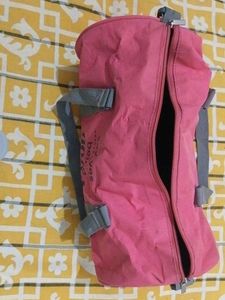 Pink Duffle Bag