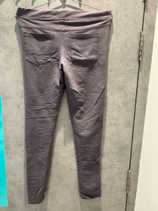 Comfortable Gray Casual Pants