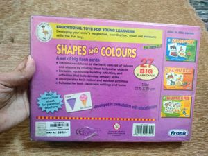 Shapes and Colours Flash Cards