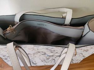Abstract Print Tote Bag(Forever21)